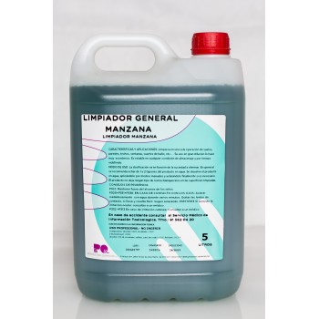 LIMPIADOR GENERAL MANZANA - Limpiador detergente perfumado