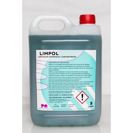 LIMPOL - LIMPIADOR AMONIACAL CONCENTRADO