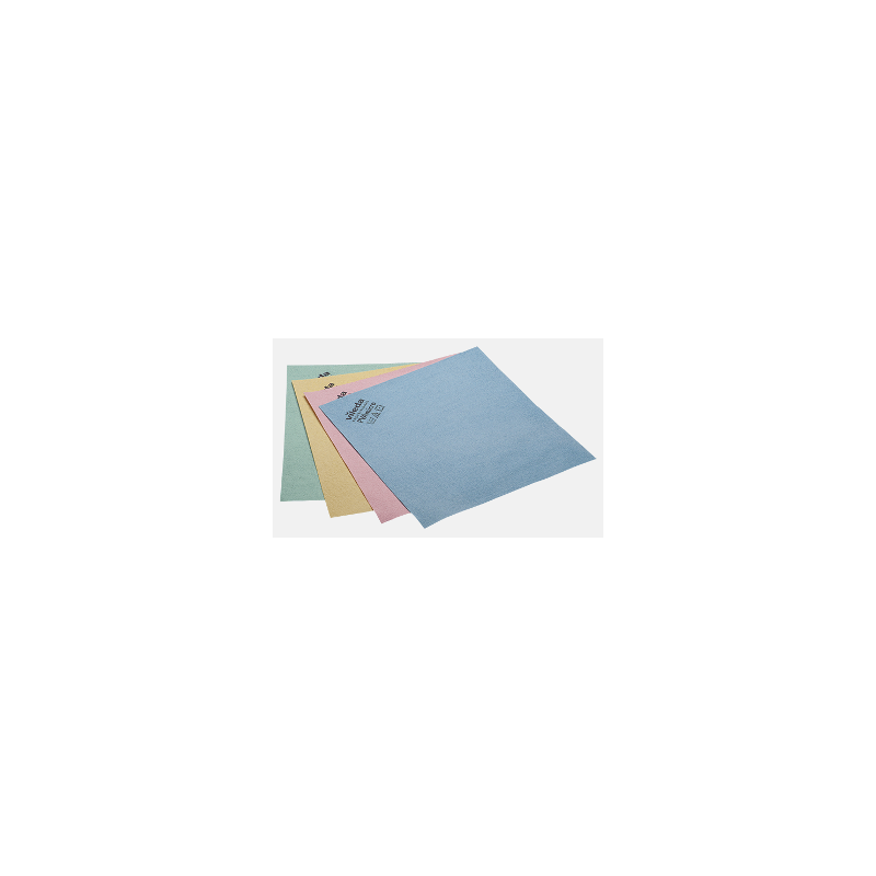  Vileda Professional - PVA Micro Cloth Rojo, 100% Microfibras,  para tensiones de grasa y alta cantidad de suciedad, hecho de PVA para  reducir la fricción, estructura 3D que deja superficies secas