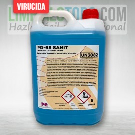PQ-68 SANIT - Desinfectante Virucida amonio cuaternario