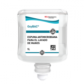 OXYBAC FOAM WASH - Antimicrobial Hand Soap Box 6 UD * 1LT