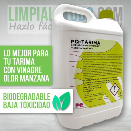 PQ-Tarima 5Lt - Natural Vinegar Floor Scrubber for Pallets