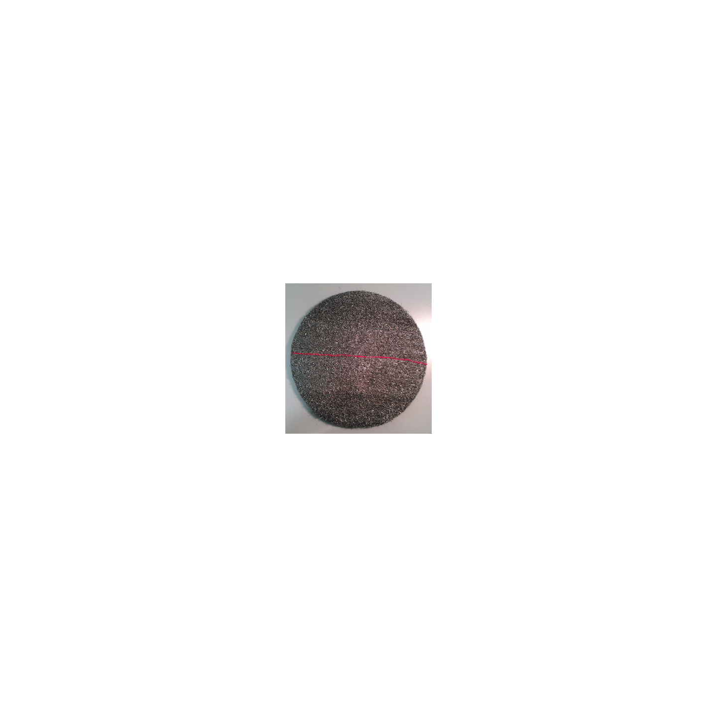 ⇨ Disco Cristalizador raya roja - Medio Nº0-1 | LimpialoTodo.com