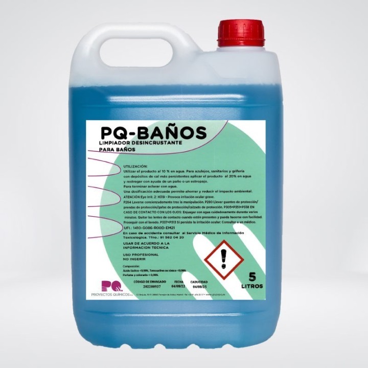 Pq-Baños - Limpiador Desincrustante