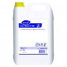 TASKI Sprint H-100 - Detergente Desinfectante Clorado para Ambiente Sanitario (2 X 5LT)
