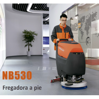 NB530: Fregadora a Pie de baterías