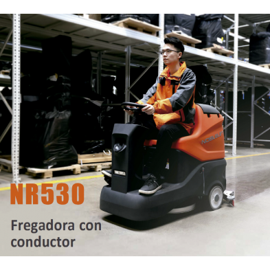 NR530: Lavadora com condutor sentado