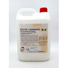 ECO-PQ LAVAMANOS - Gel Jabón de manos ecológico en garrafa 5 litros