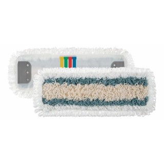 TTS Wet System Tris Mop Refill 50 cm - Microfiber + Polyester + Cotton (Flap System)