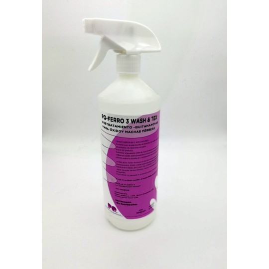 PQ-FERRO 3 WASH & TEX 1 LT - Textile stain remover