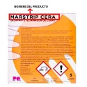 Etiqueta adesiva química da marca PQ