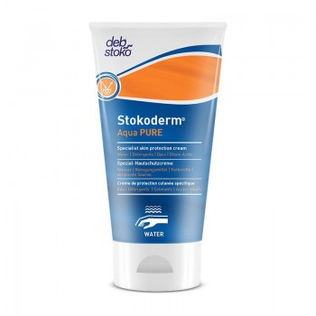 STOKODERM AQUA PURE- Crema de protección frente a sustancias de base acuosa y/o el uso de guantes.