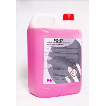 PQ-17 - Limpeza ao ar livre desoxigenando detergente