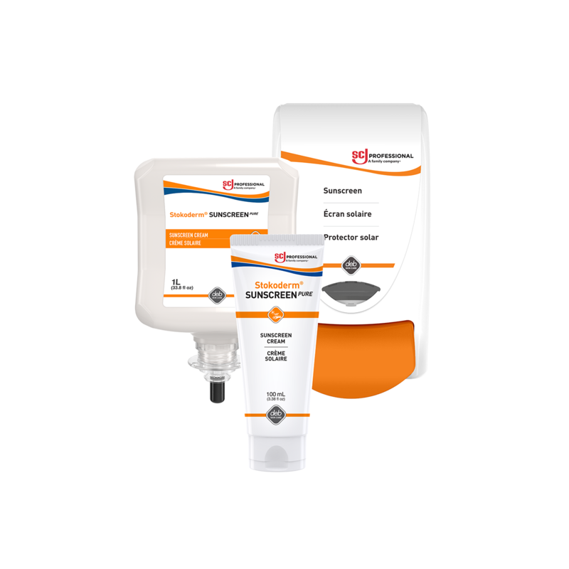 Crema solar profesional Stokoderm Sun Protect para trabajadores expuestos al sol