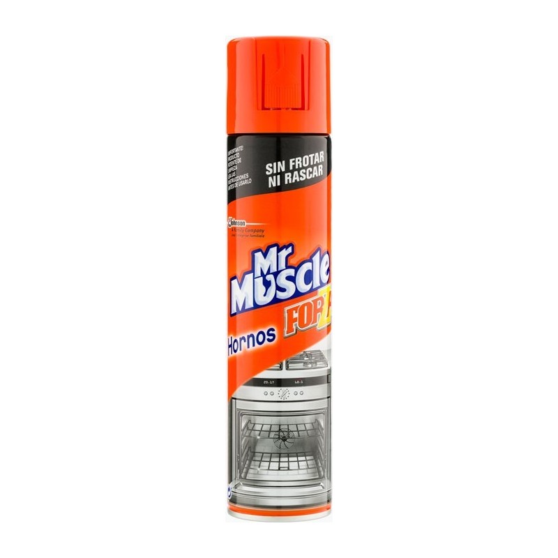 Limpiar el horno con spray limpiahornos profesional